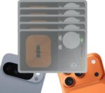 KeySmart SmartCard (Gen 2) MFI-Certified Wallet Tracker Card, Compatible with Apple Find My App, Rechargeable Thin GPS I